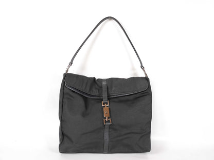 Gucci Jackie Bag Nylon, BLACK, NYLON, Handbag