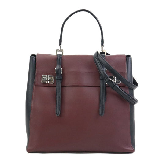 Prada, Black, Leather, handbag