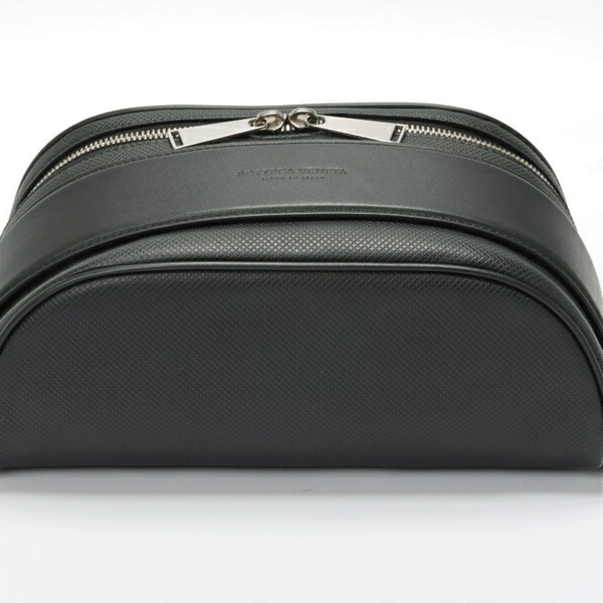 Bottega Veneta Marco polo, Black, Leather, shoulder