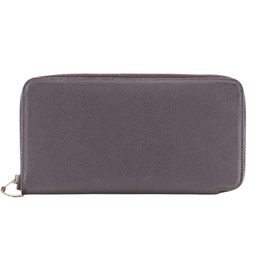 Hermès, Purple, Leather, wallet