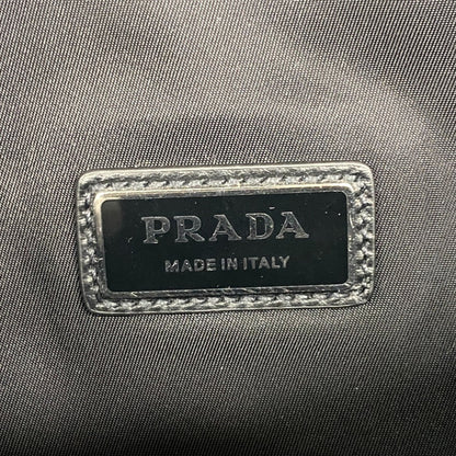 Prada Re-Nylon, Grey, Canvas, clutch