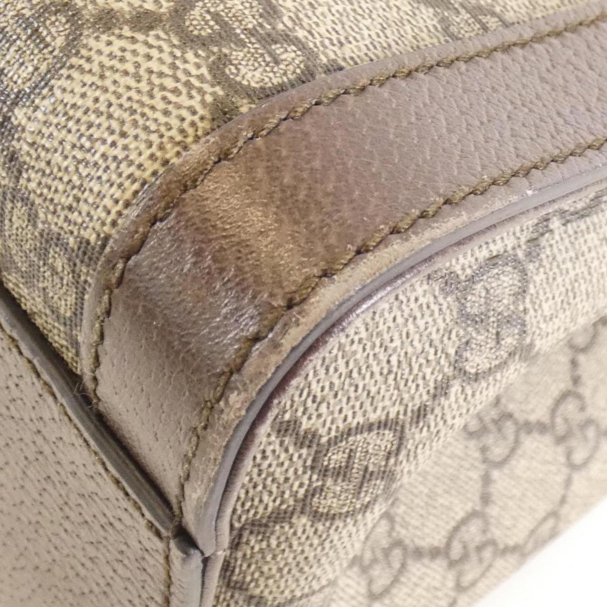 Gucci Ophidia, Beige, Canvas, handbag