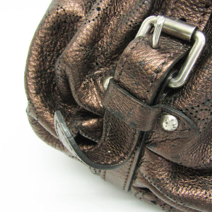 Louis Vuitton Mahina, Brown, Leather, shoulder
