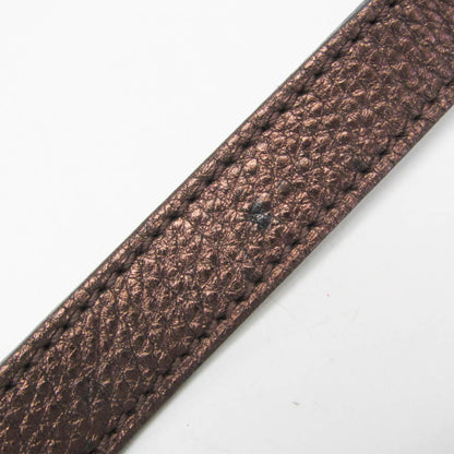 Louis Vuitton Mahina, Brown, Leather, shoulder