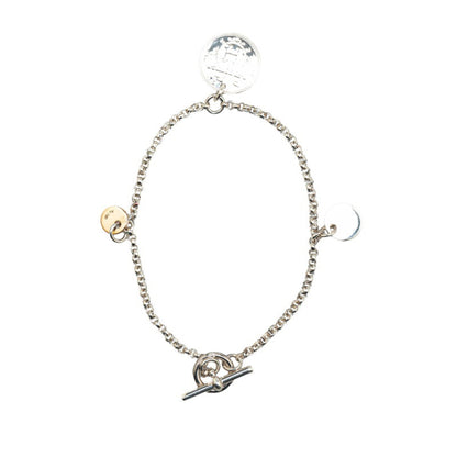 Hermès Ex-Libris, Silver, Silver, bracelet
