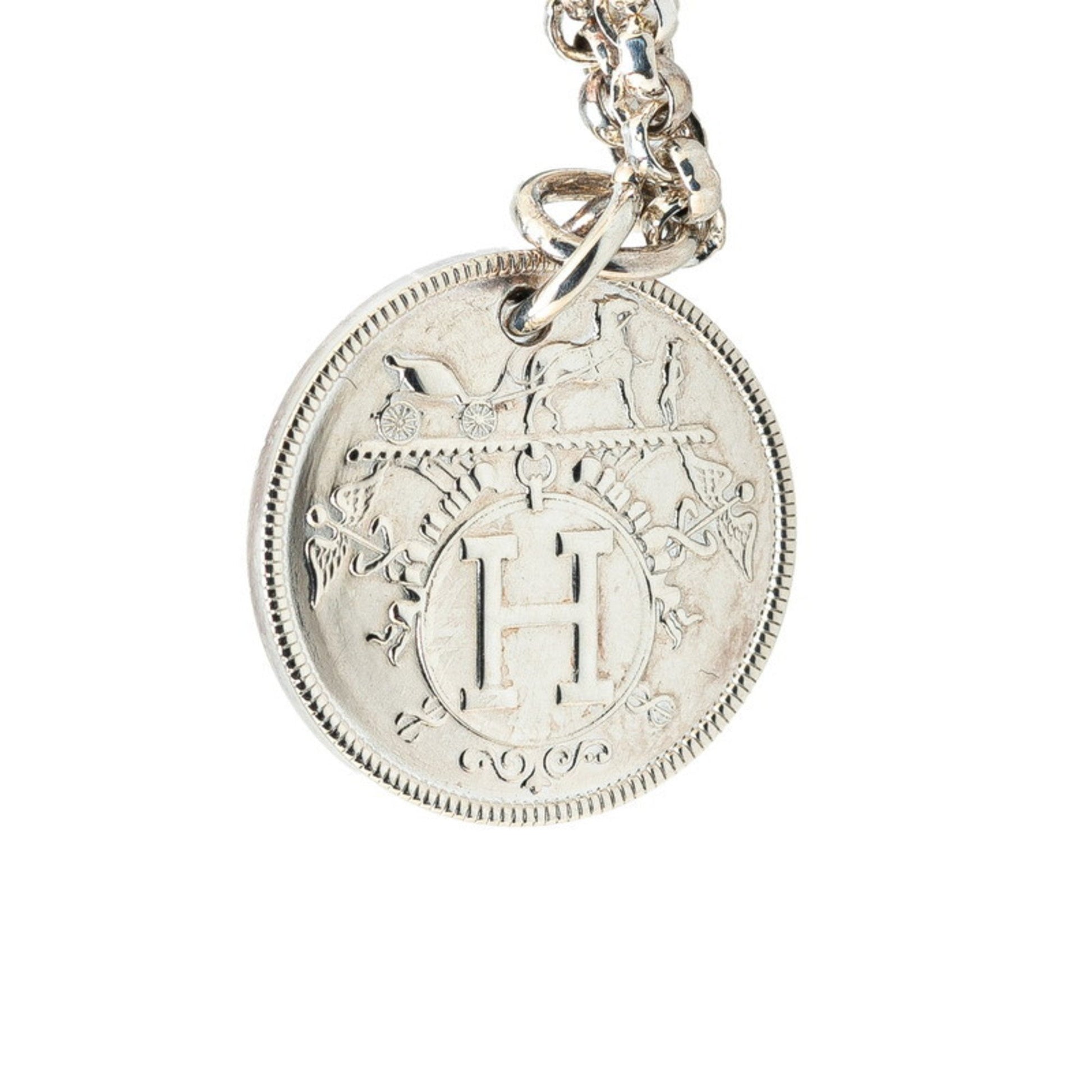 Hermès Ex-Libris, Silver, Silver, bracelet