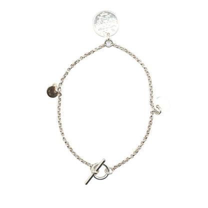 Hermès Ex-Libris, Silver, Silver, bracelet