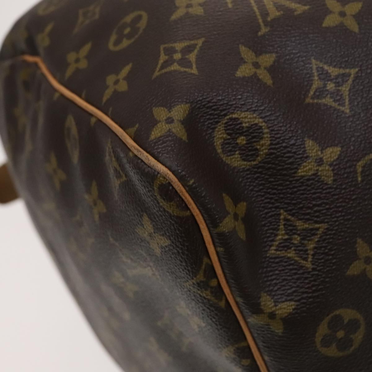 Louis Vuitton Keepall 60, Brown, Canvas, travel