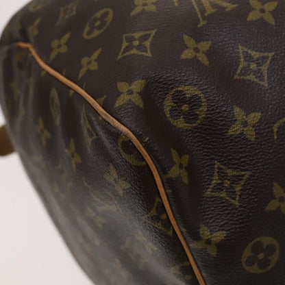 Louis Vuitton Keepall 60, Brown, Canvas, travel