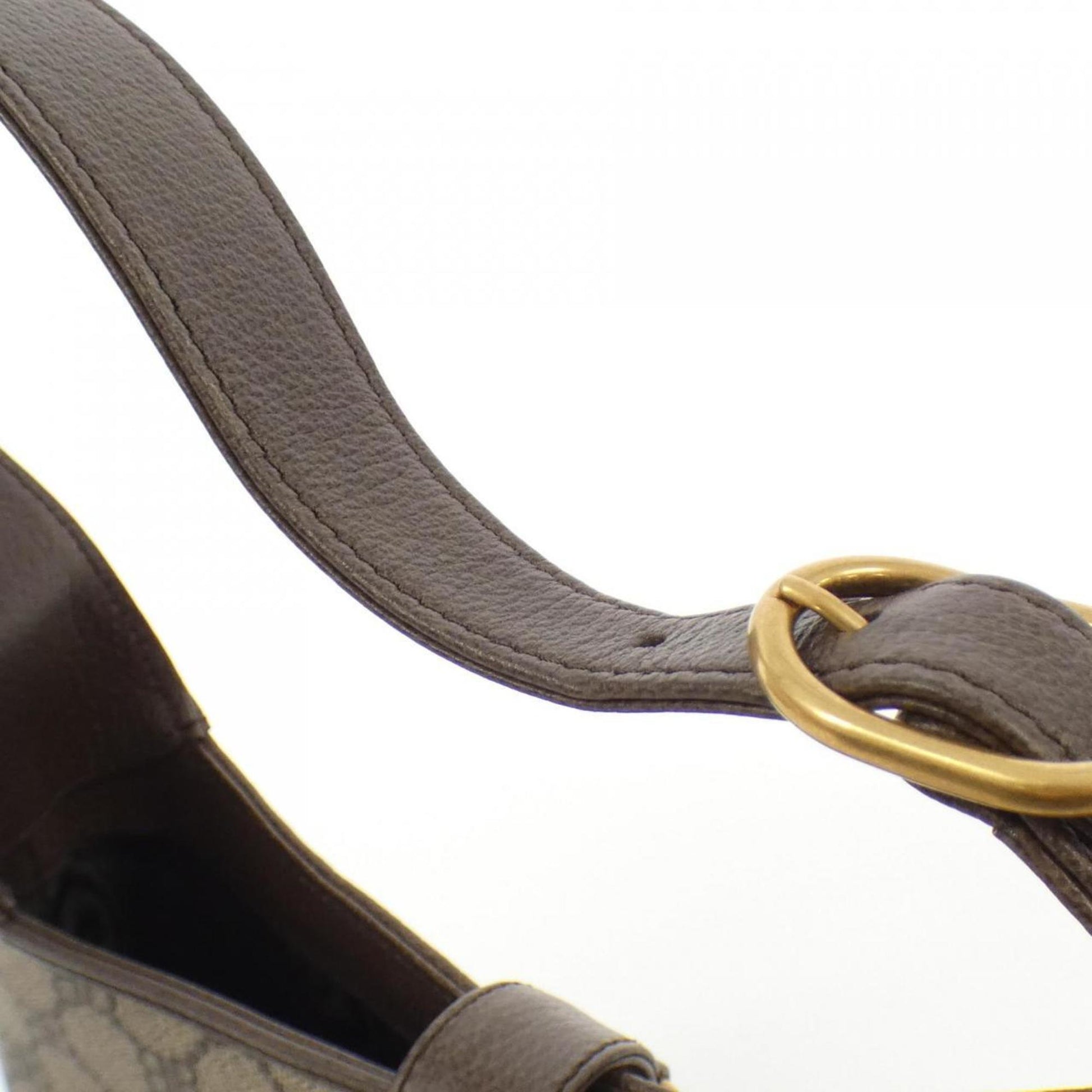 Gucci Ophidia, Beige, Canvas, shoulder