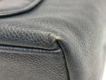 Chanel Mademoiselle, Navy, Leather, shoulder