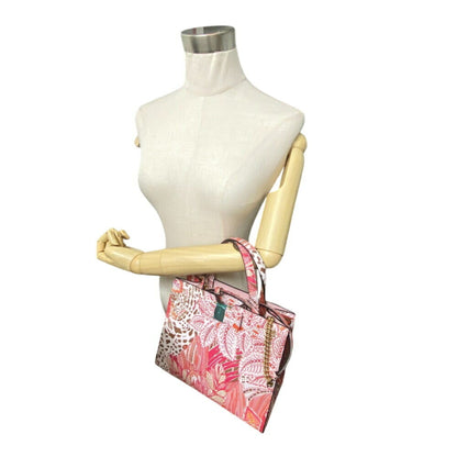 Salvatore Ferragamo Vara, Red, Canvas, handbag