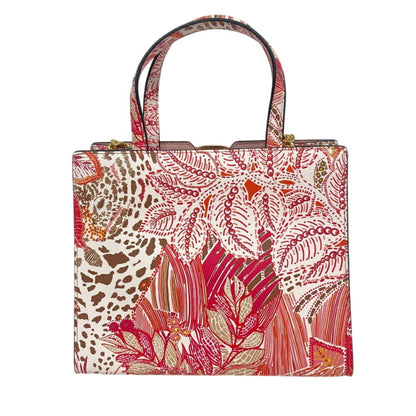 Salvatore Ferragamo Vara, Red, Canvas, handbag