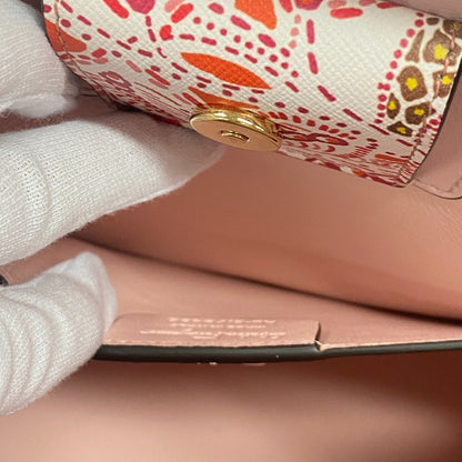 Salvatore Ferragamo Vara, Red, Canvas, handbag