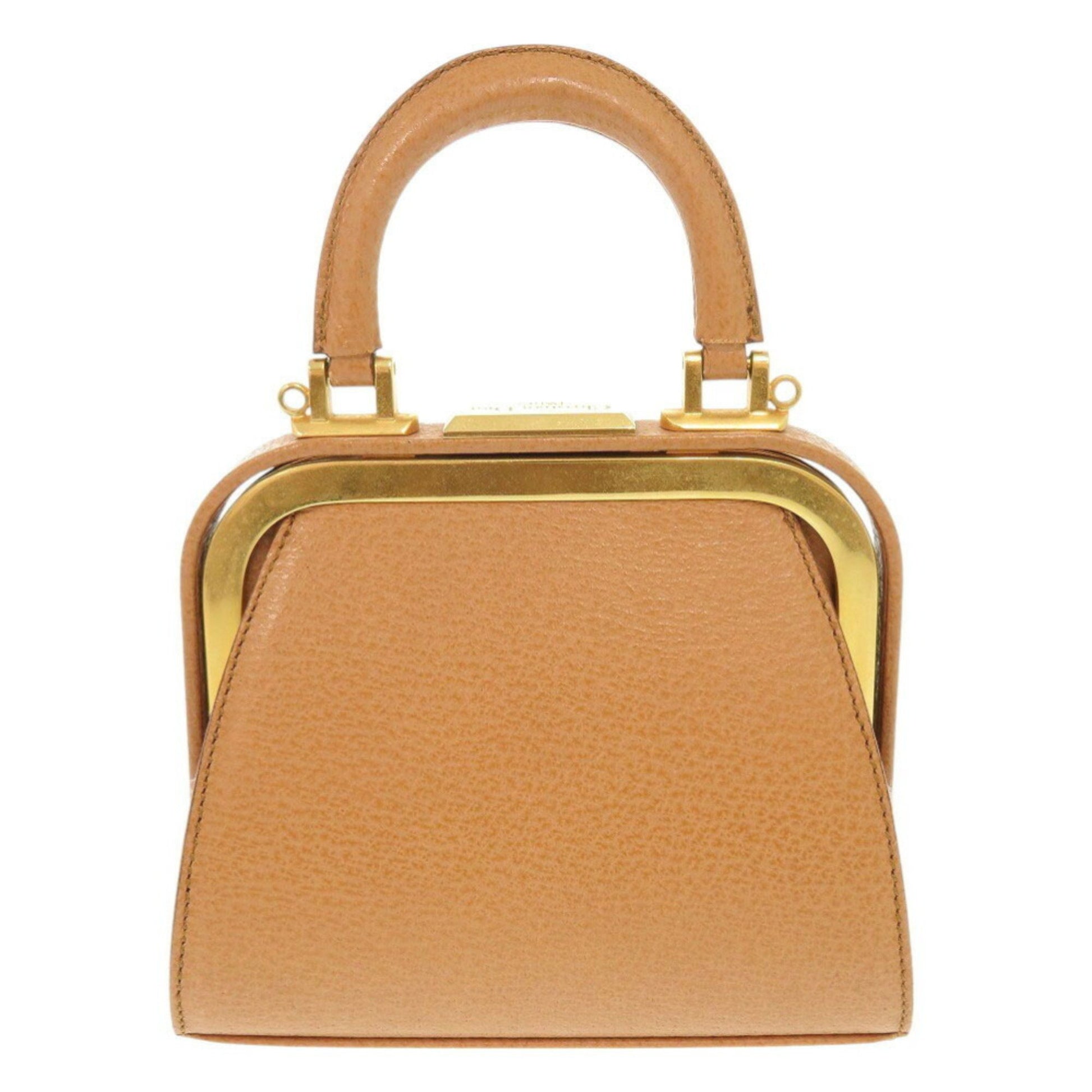 Dior, Brown, Leather, handbag