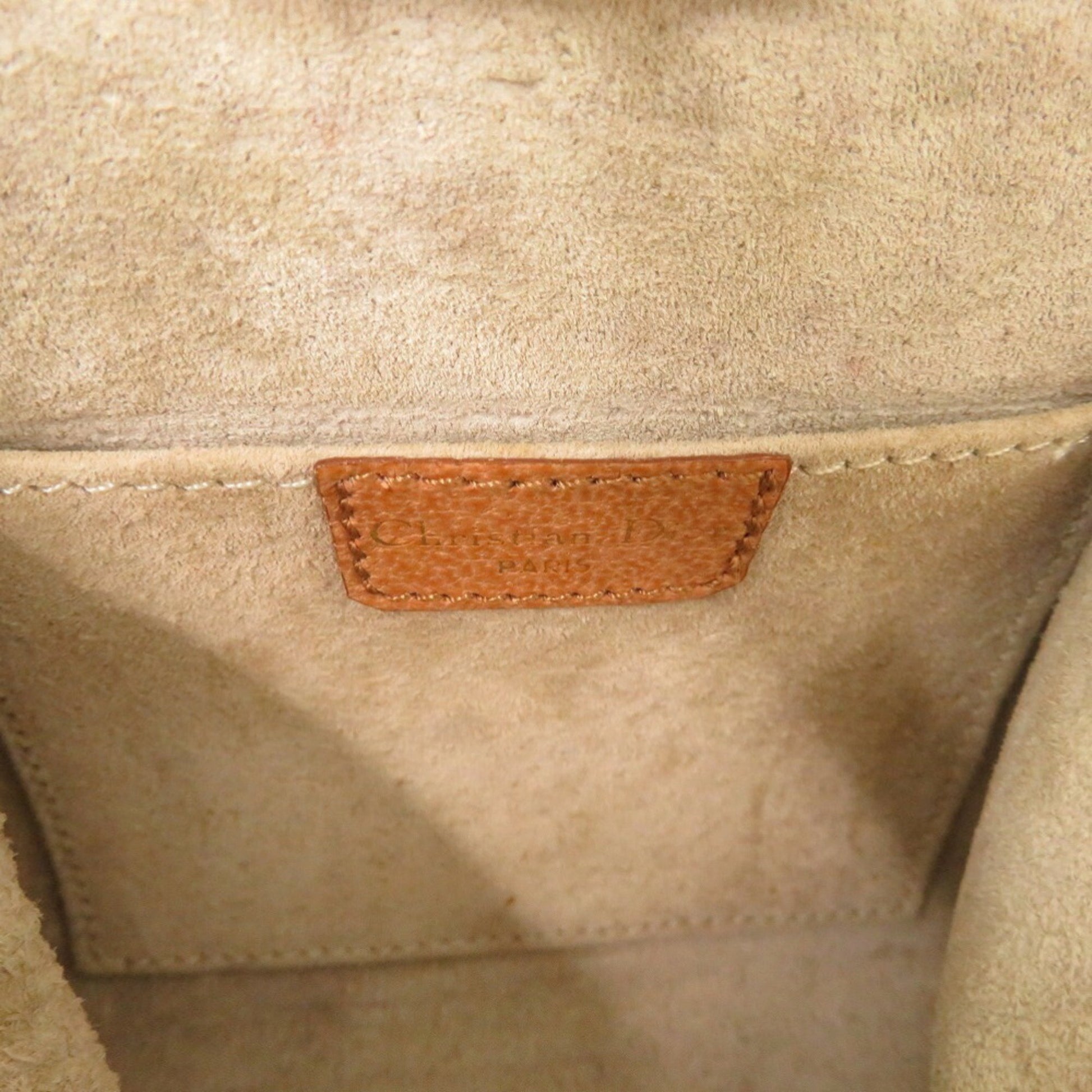 Dior, Brown, Leather, handbag