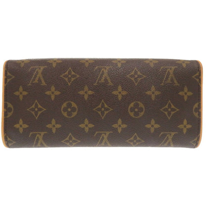 Louis Vuitton Twin, Brown, Canvas, shoulder