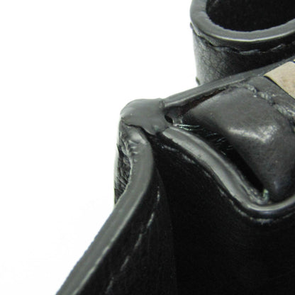Prada Twin Zip, Black, Leather, handbag