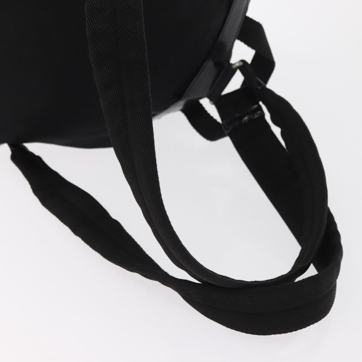 Prada Double Front Pocket Tessuto, Black, Nylon, Backpack