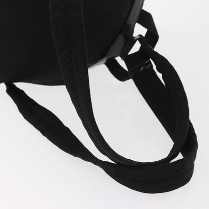 Prada Double Front Pocket Tessuto, Black, Nylon, Backpack