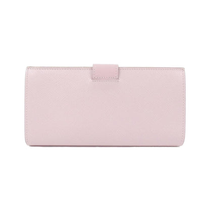 Prada Saffiano, Pink, Leather, wallet