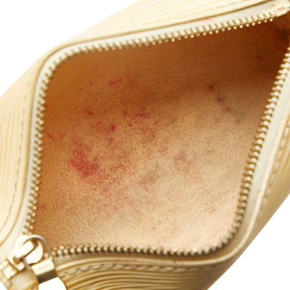 Louis Vuitton Soufflot, Beige, Leather, handbag