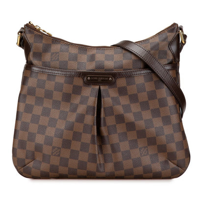 Louis Vuitton Bloomsbury, Brown, Canvas, shoulder