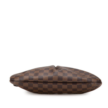 Louis Vuitton Bloomsbury, Brown, Canvas, shoulder