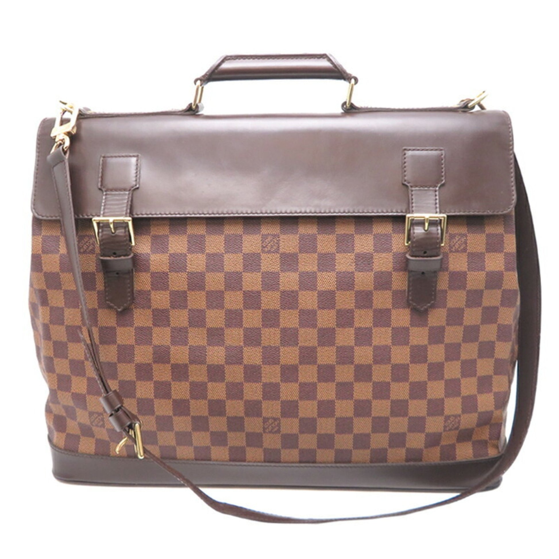 Louis Vuitton West End, Brown, Canvas, travel