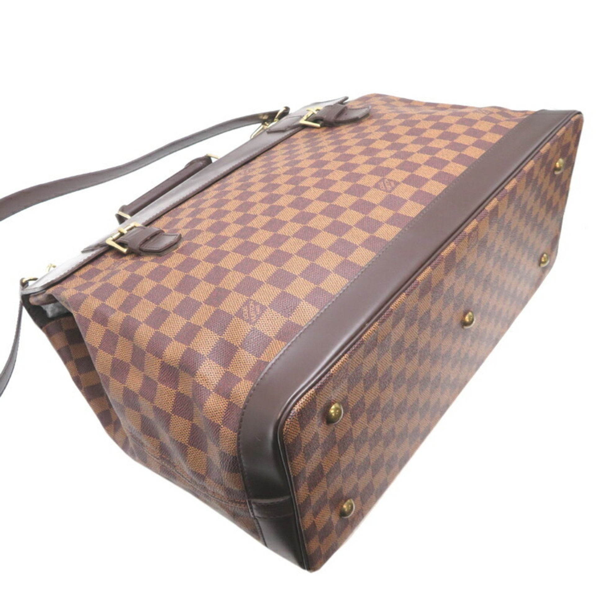 Louis Vuitton West End, Brown, Canvas, travel