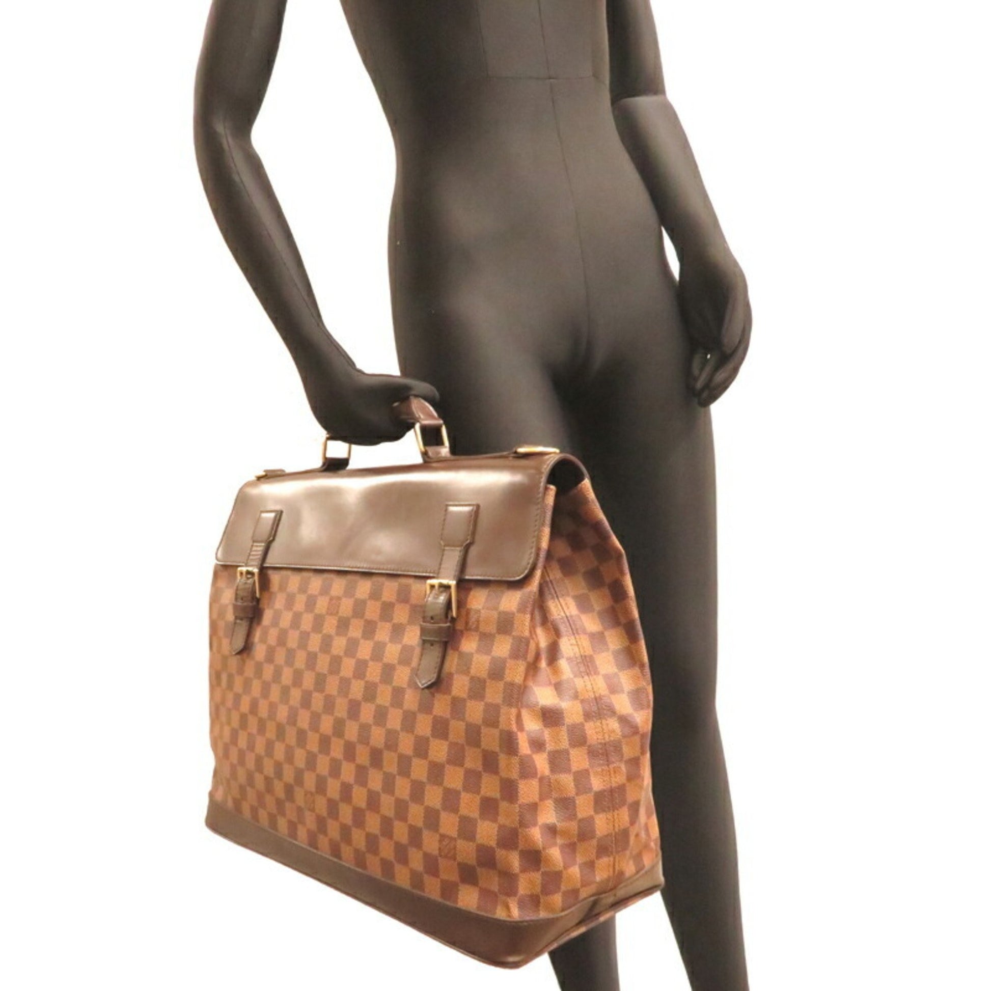 Louis Vuitton West End, Brown, Canvas, travel