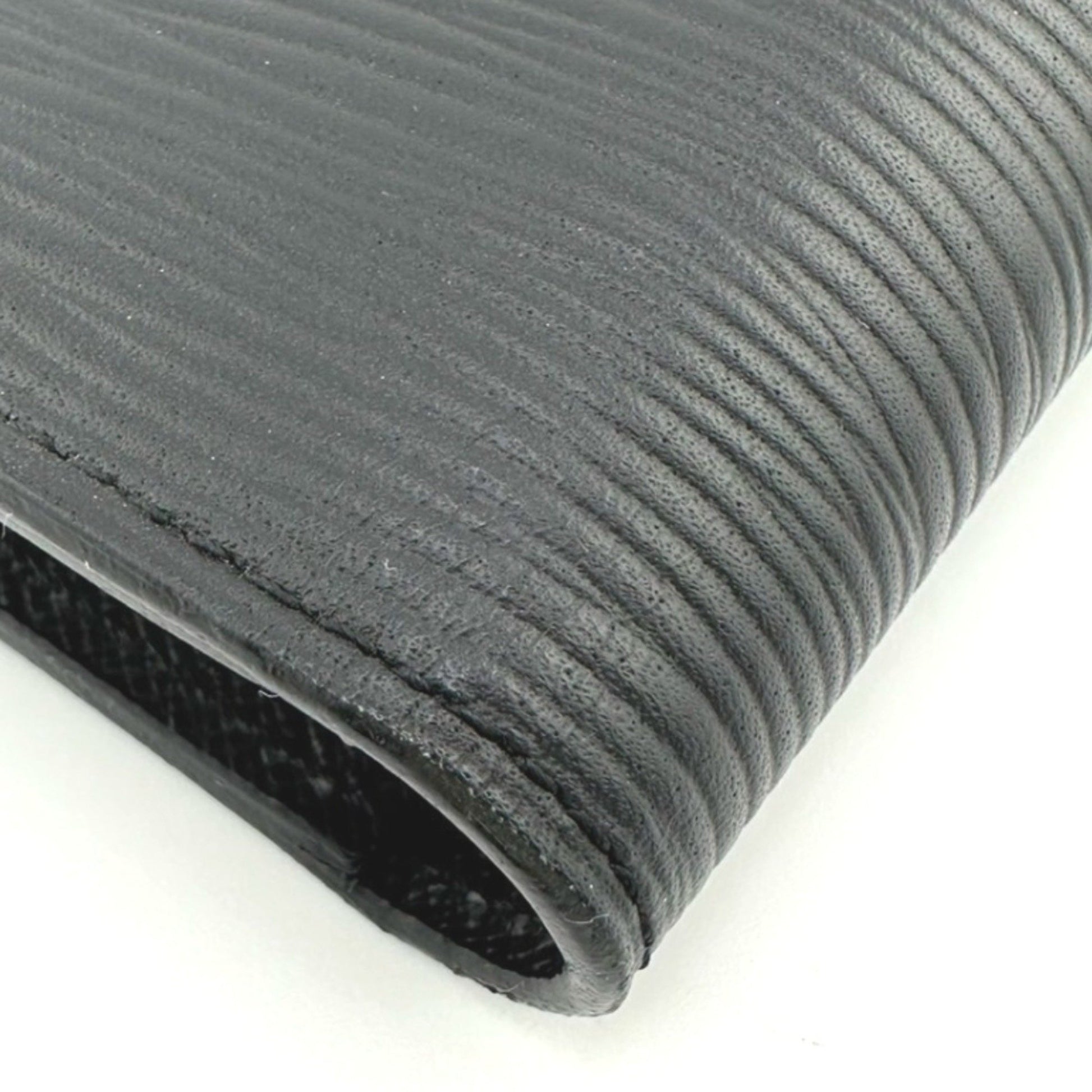 Louis Vuitton Portefeuille Brazza, Black, Leather, wallet