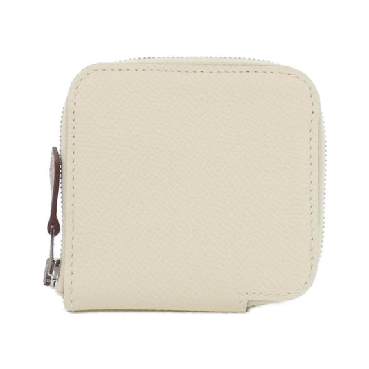 Hermès Silk'In, Beige, Leather, wallet