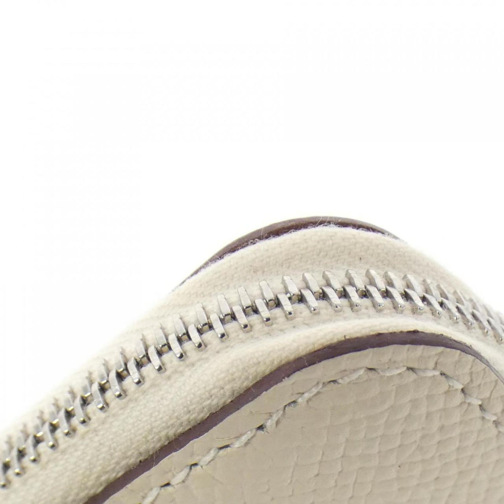 Hermès Silk'In, Beige, Leather, wallet