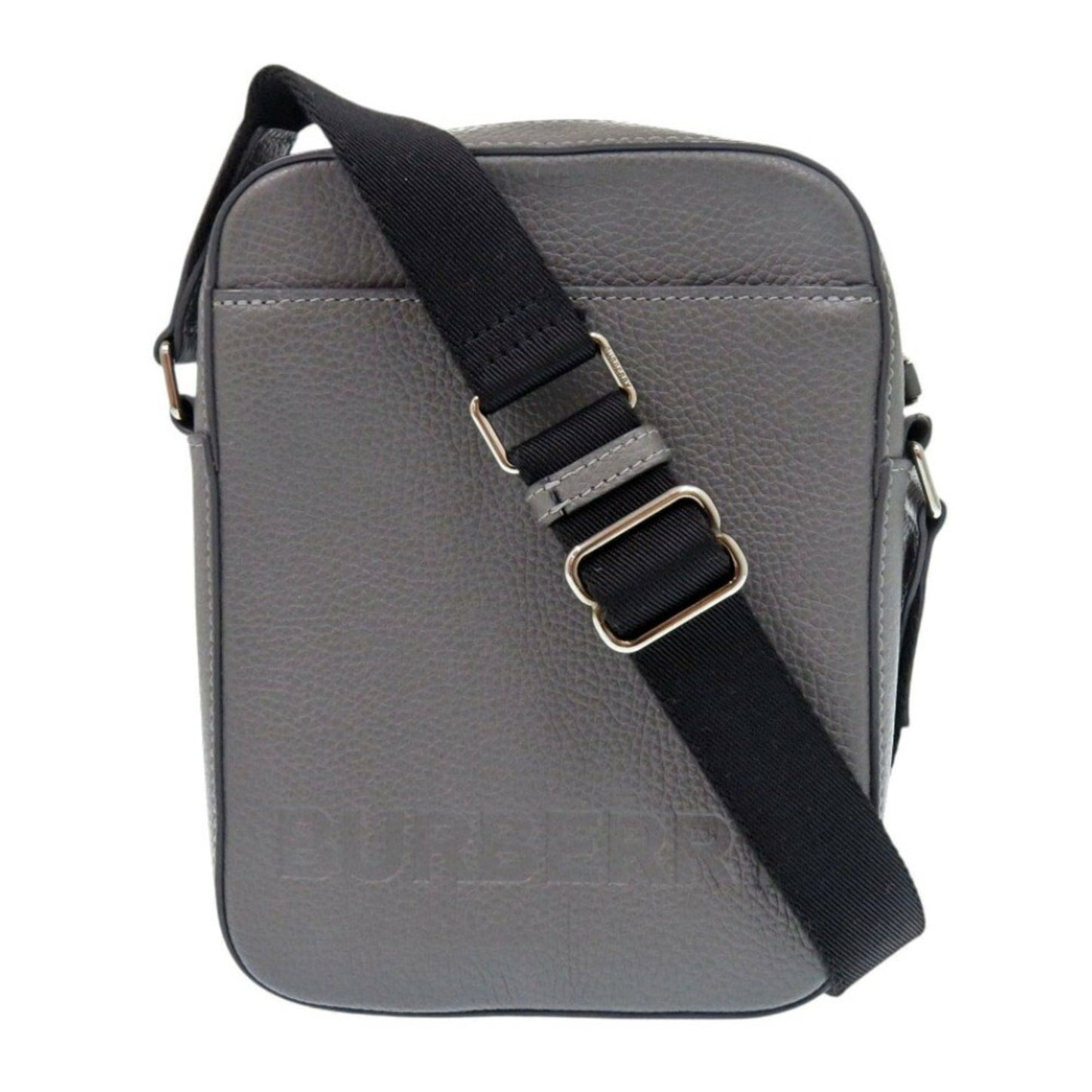 Burberry, Grey, Leather, shoulder