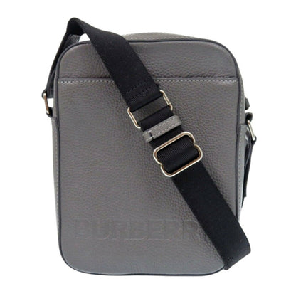 Burberry, Grey, Leather, shoulder