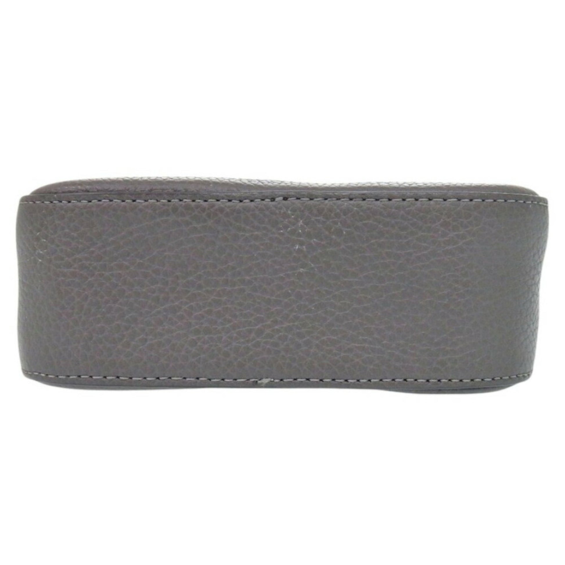 Burberry, Grey, Leather, shoulder