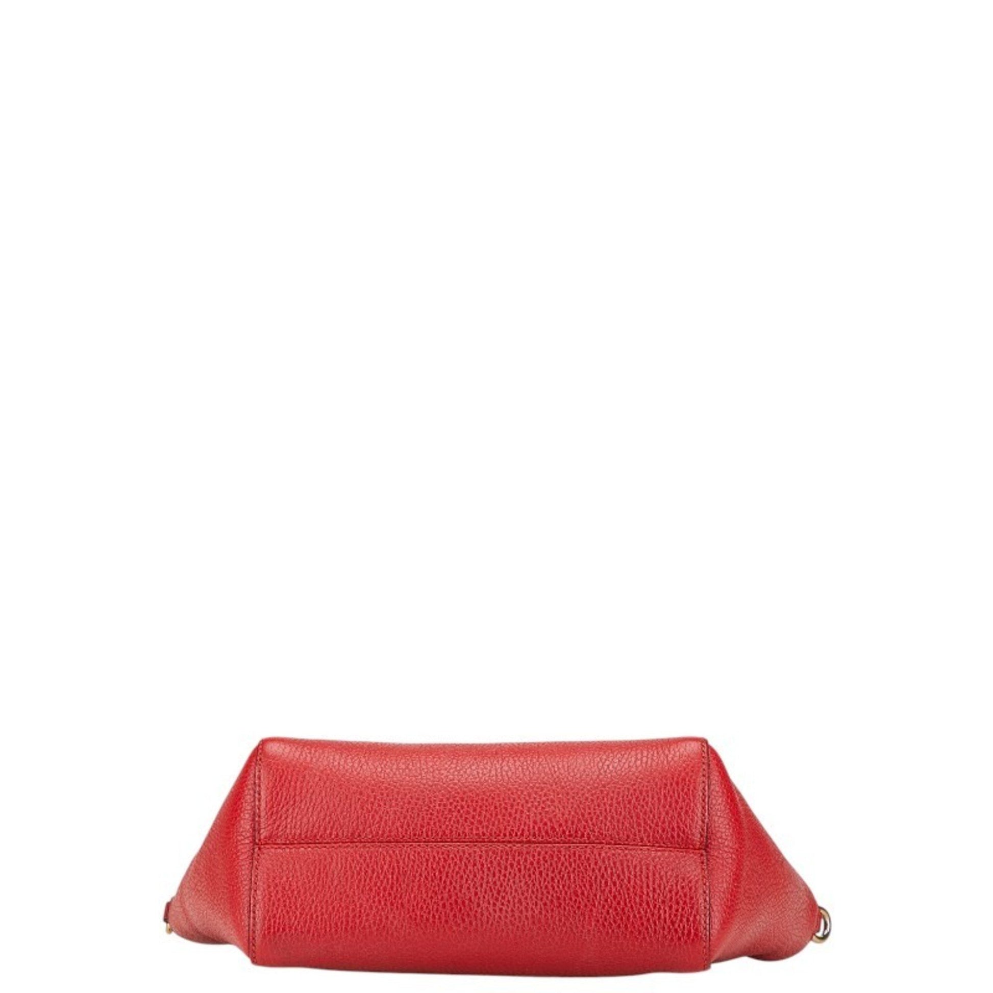 Gucci Swing, Red, Leather, handbag