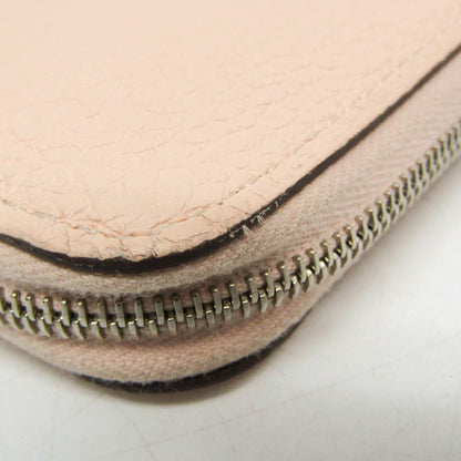 Hermès Azap, Pink, Leather, wallet