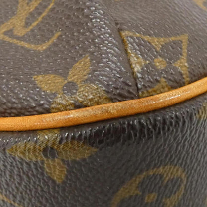 Louis Vuitton Odeon, Brown, Canvas, shoulder