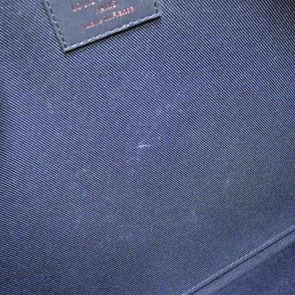 Louis Vuitton Apollo Pochette, Navy, Canvas, clutch
