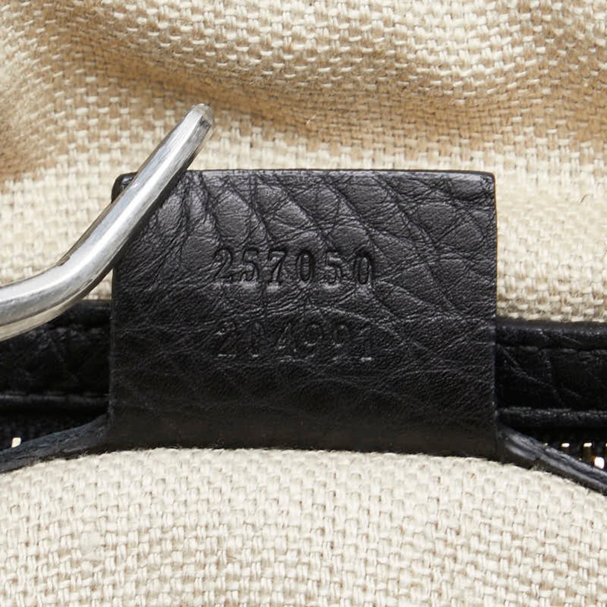 Gucci Greenwich, Black, Leather, shoulder