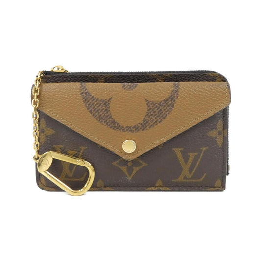 Louis Vuitton Porte cartes recto verso, Brown, Canvas, wallet