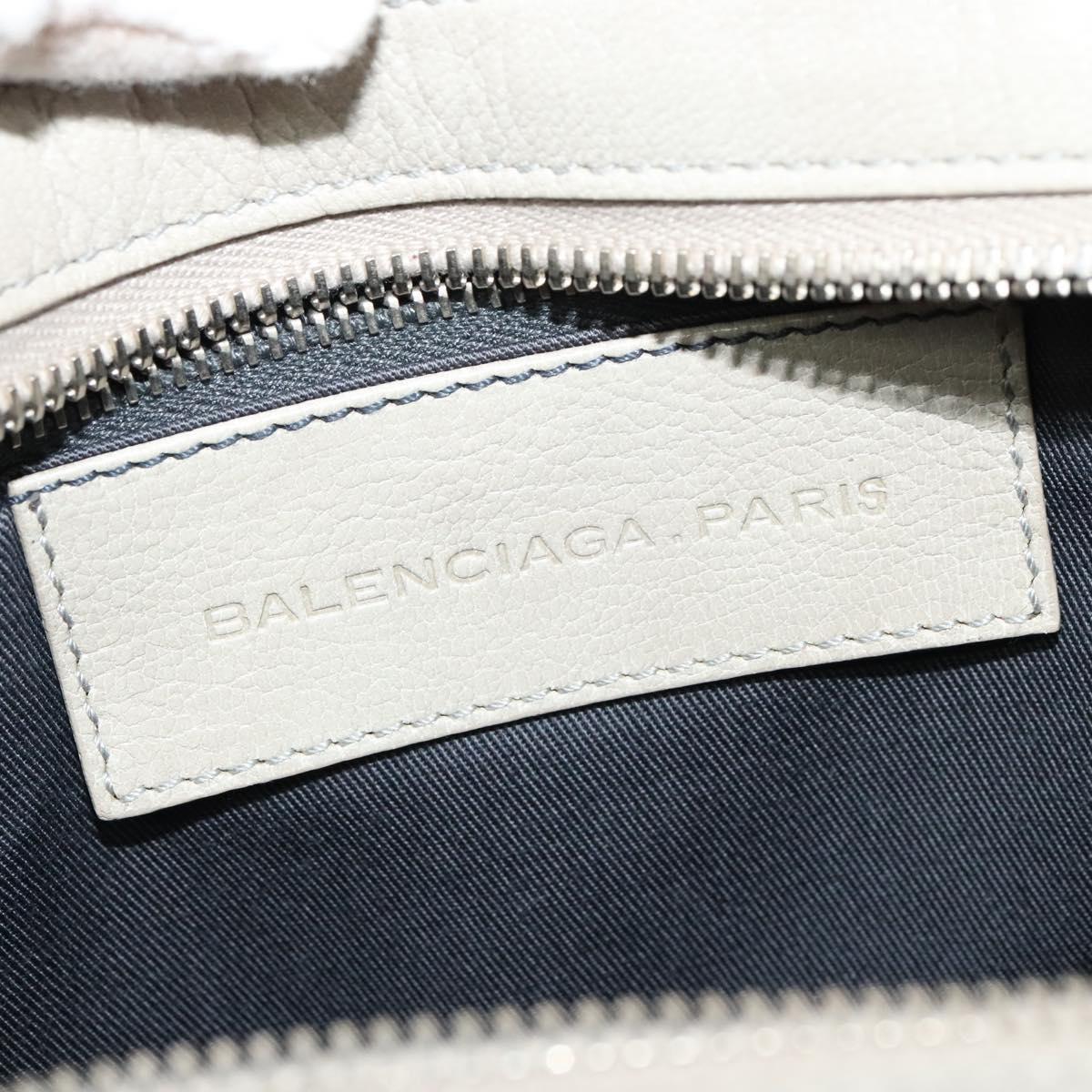 Balenciaga, Grey, Leather, shoulder