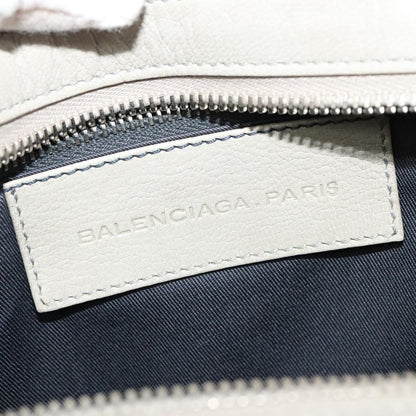 Balenciaga, Grey, Leather, shoulder