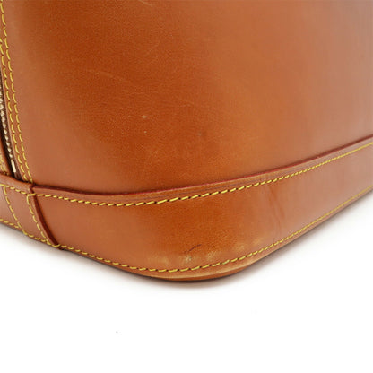 Louis Vuitton Alma, Brown, Leather, handbag