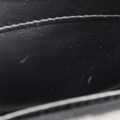Balenciaga B, Black, Leather, clutch