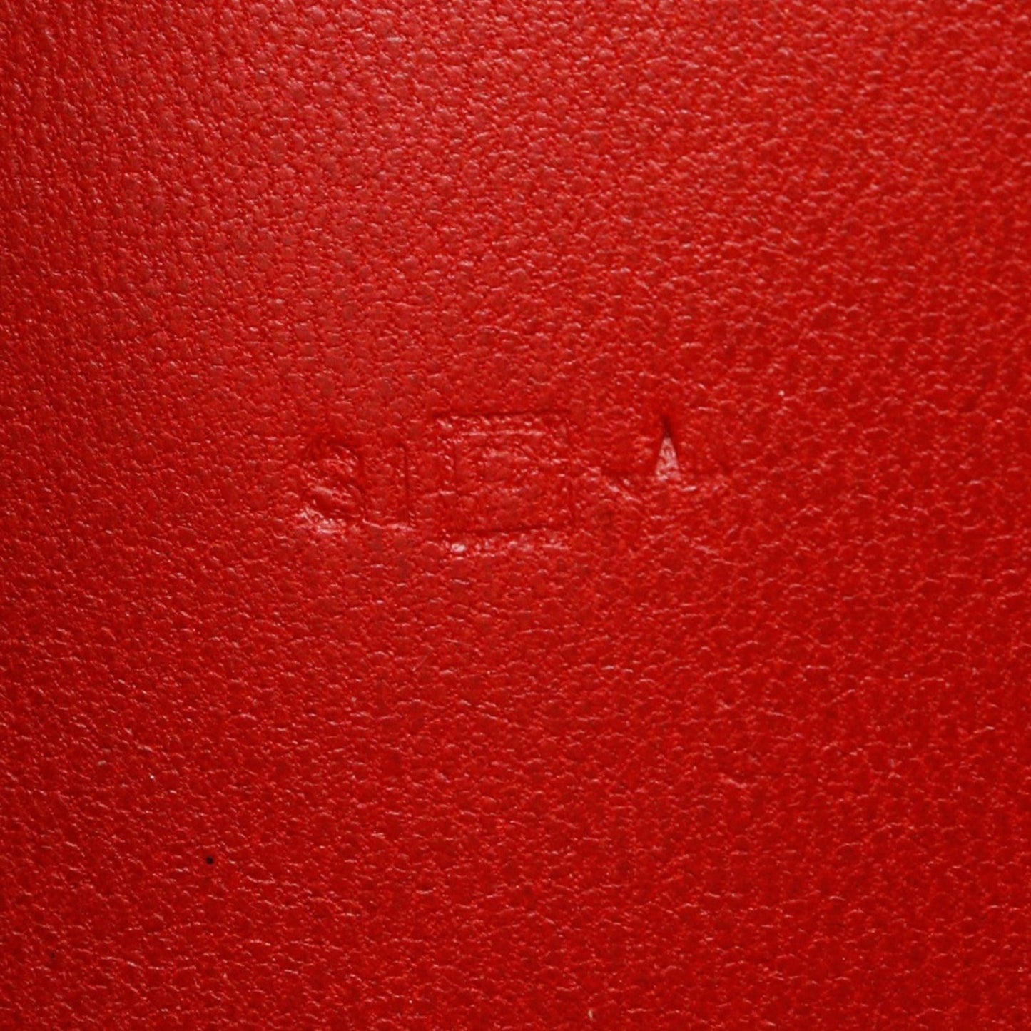 Hermès Dogon, Red, Leather, wallet