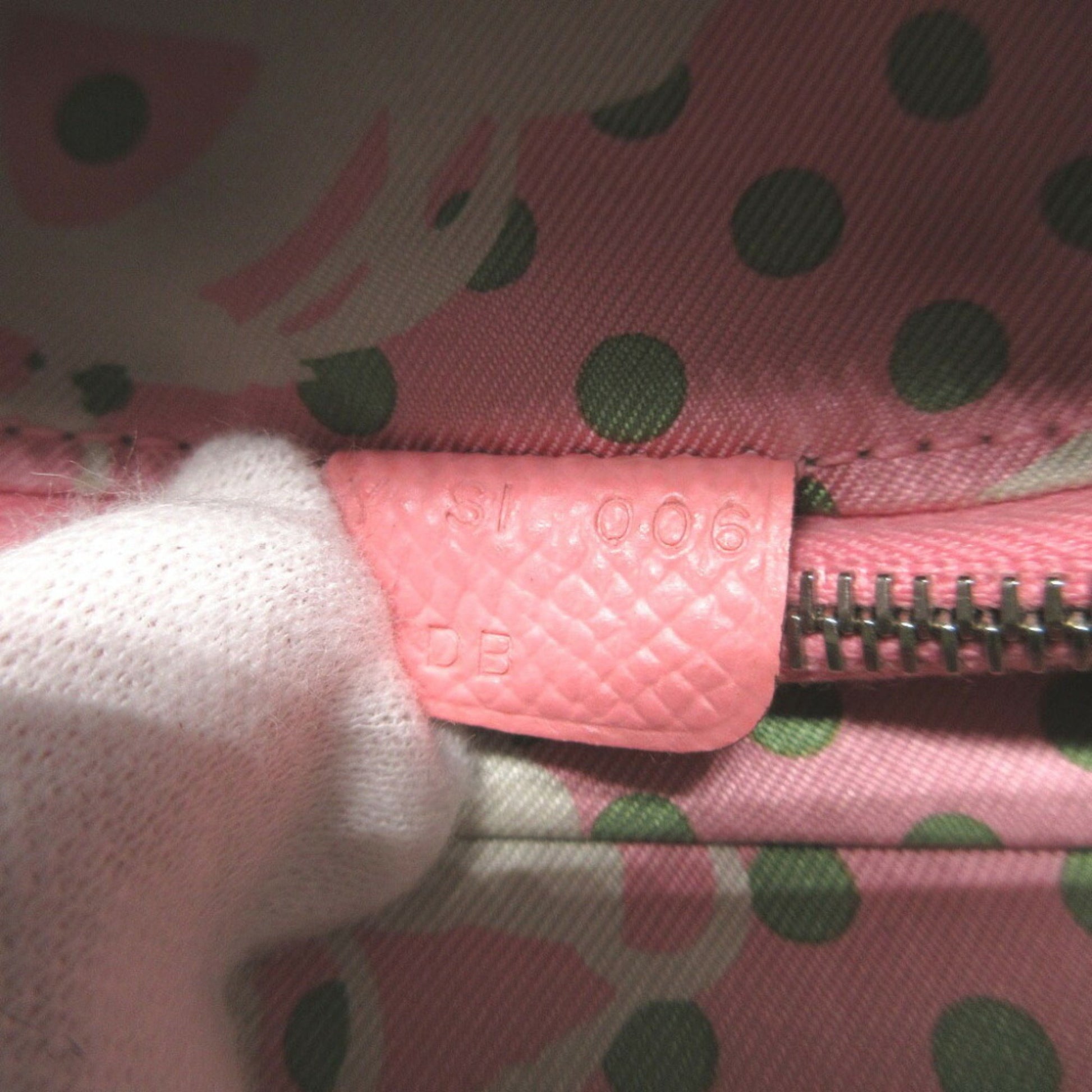 Hermès Silk'In, Pink, Leather, wallet
