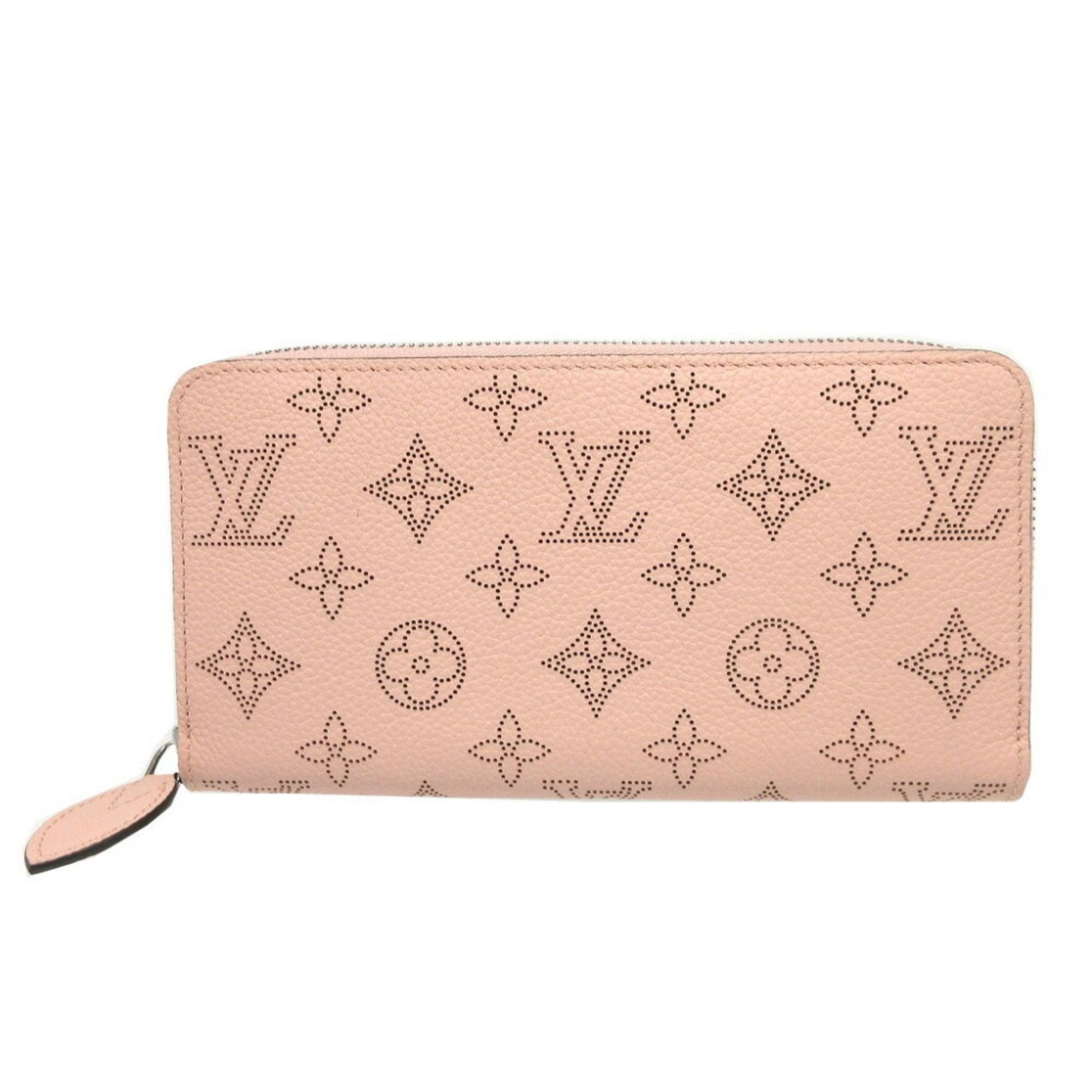 Louis Vuitton Portefeuille zippy, Pink, Leather, wallet